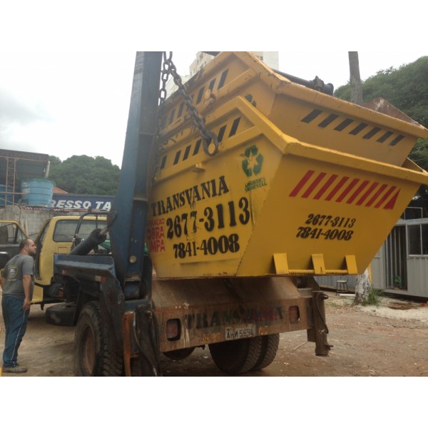 Caçamba para Remover Lixo de Obra Jardim do Mar - Remoção de Lixos e Entulhos