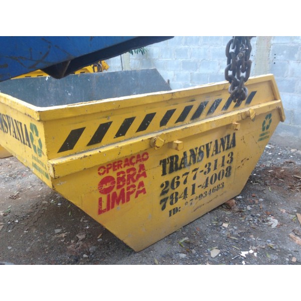 Caçamba para Remover Lixo de Obra na Vila Clarice - Remoção de Lixo de Obra SP