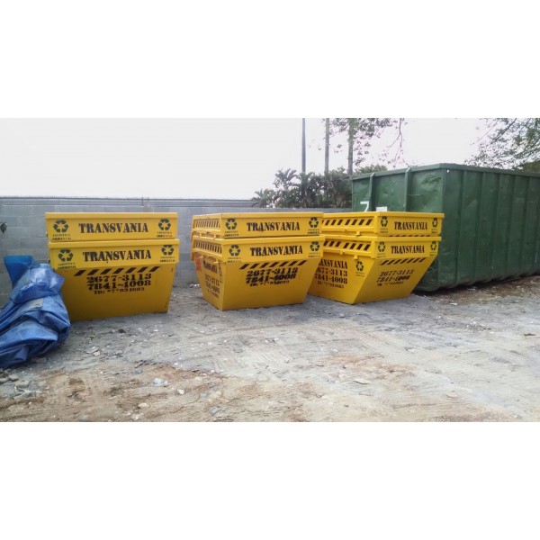 Preços Serviço de Locação de Caçamba de Lixo na Vila Alba - Caçamba de Lixo para Obras