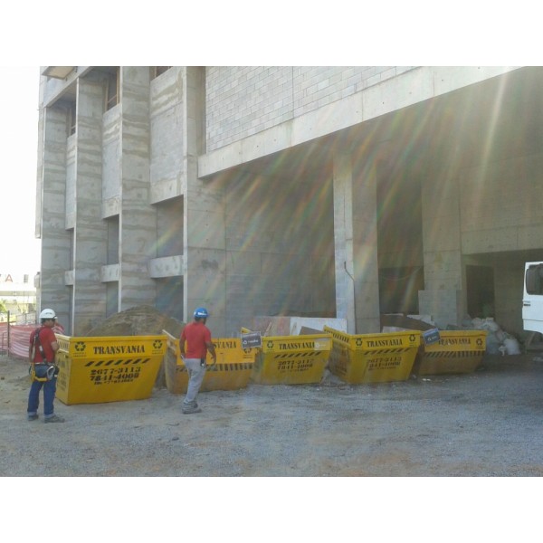 Quais Os Preços de Locação de Caçambas de Lixo em Santo André - Caçamba para Lixo