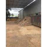 Empresas de remoção de terra na Vila Metalúrgica