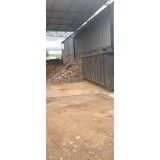 Serviço de caçamba de entulho para locação para obras pequenas em São Caetano do Sul