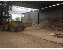 serviço de remoção de lixo com caçamba na Bairro Jardim